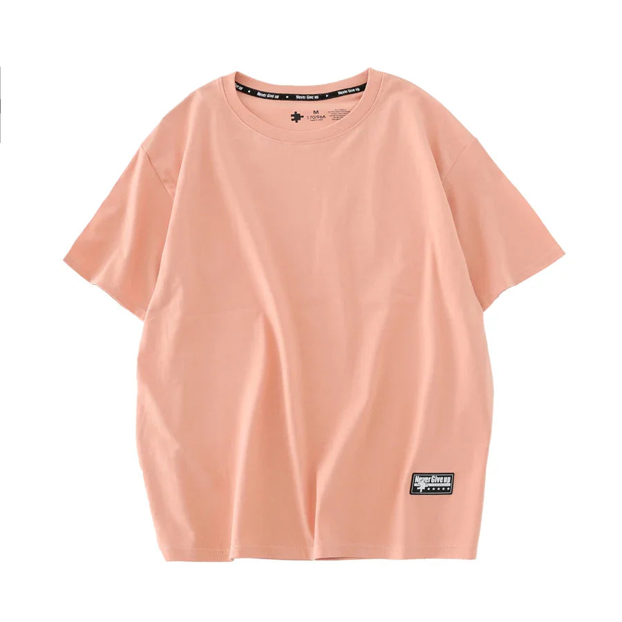 Women 100% Cotton T shirts Female Green Fashion Oversized Streetwear Short Sleeve Tees Tops for Summer