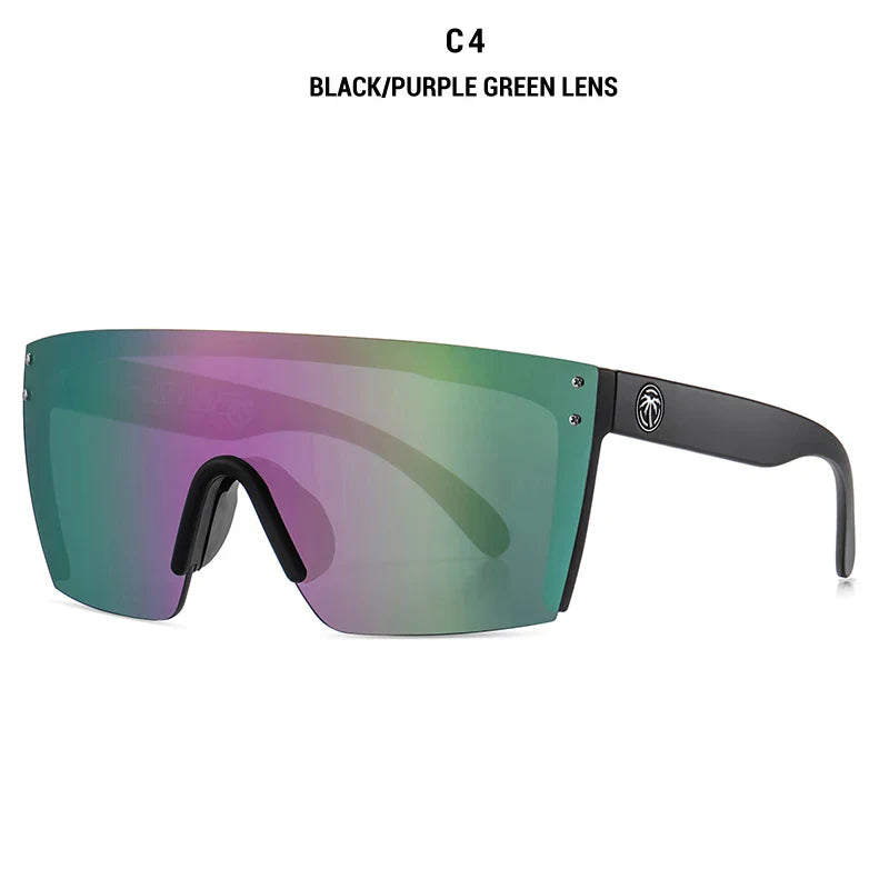 Sunglasses square Conjoined lens Women men Gradient lens sun glasses