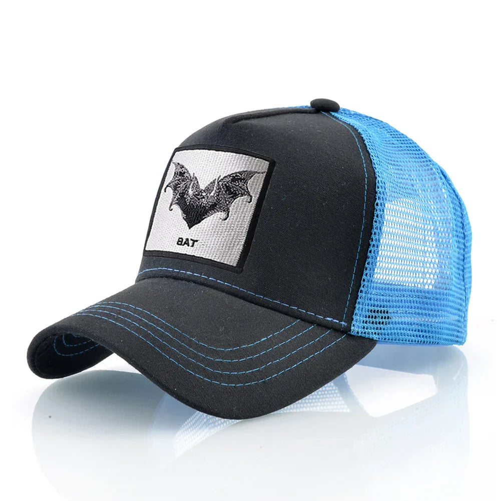 Baseball Cap With Bat Embroidery Four Seasons Snapback Trucker Caps Men Women Fashion Hip Hop Baseball Hat Outdoor Visor Caps
