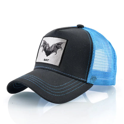 Baseball Cap With Bat Embroidery Four Seasons Snapback Trucker Caps Men Women Fashion Hip Hop Baseball Hat Outdoor Visor Caps