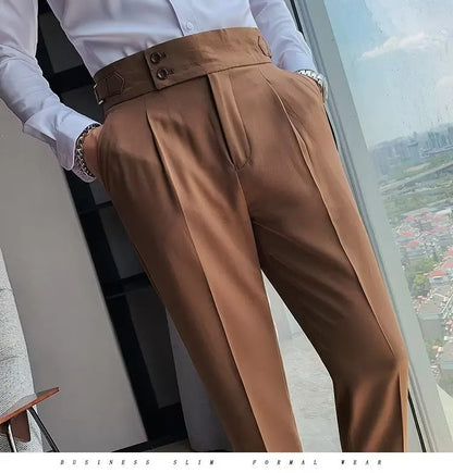 Support Customization of One Item Summer Men's Casual Trend Straight Leg Pants Fashionable and Cool Men's Loose Pants