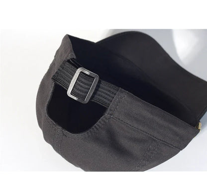 Short Brim Baseball Cap Cotton Men Women Soft Vintage Dad Hat Adjustable Trucker Style Low Profile Caps