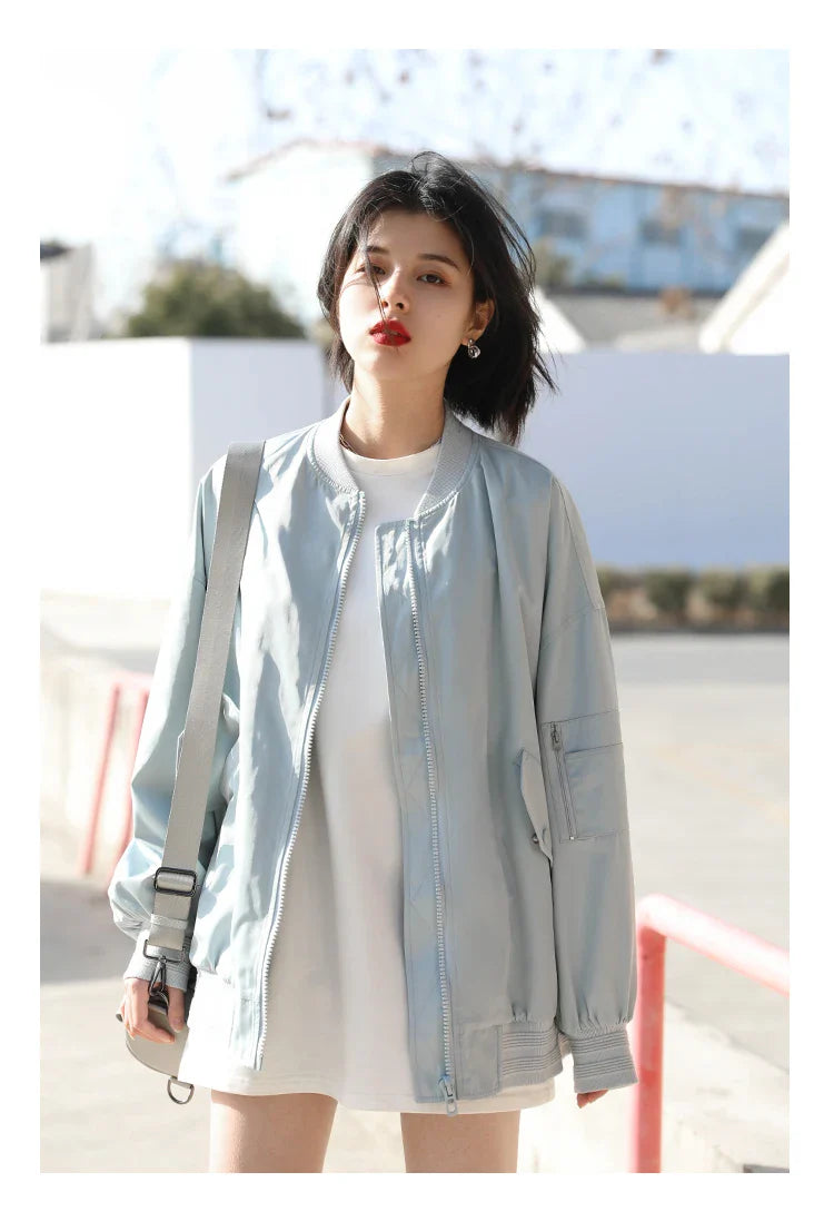 Spring Autumn Women's Solid Color Loose Long Sleeve T-shirt O-neck Basic Top Bottomed Shirt Casual  Tshirt Woman Female
