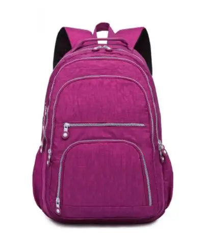 Aesthetic School Backpacks for Teenagers Girl 2024 Nylon Waterproof Travel BackPack Purse Women Laptop Bagpack Mochila