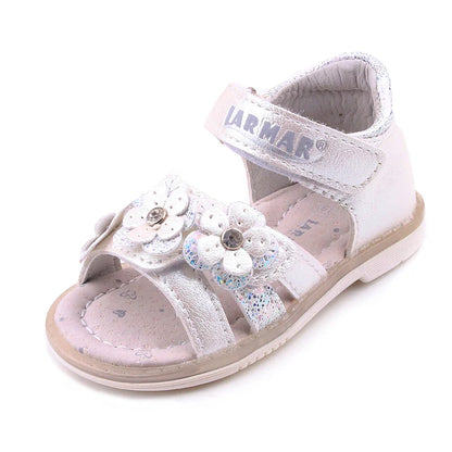 2023 Summer Kids Sandals for Girls Baby Sandals Soft Leather Flowers Princess Girls Shoes Children Beach Sandals Toddler Shoes