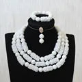 African Wedding Coral Beaded Fine Jewelry Set For Women High Quality 2023