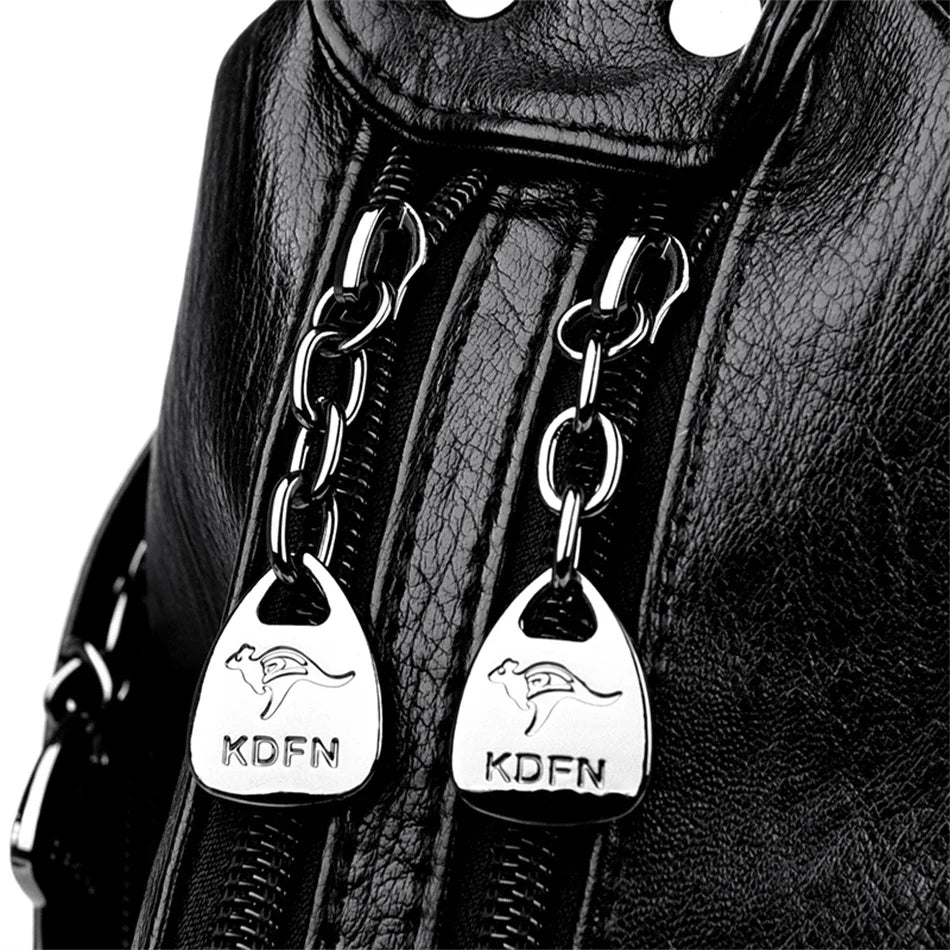 New Genuine Brand Leather Sac Luxury Handbags Purses Women Bags Designer Shoulder Crossbody Messenger Bags 2024 Female Hand Bag