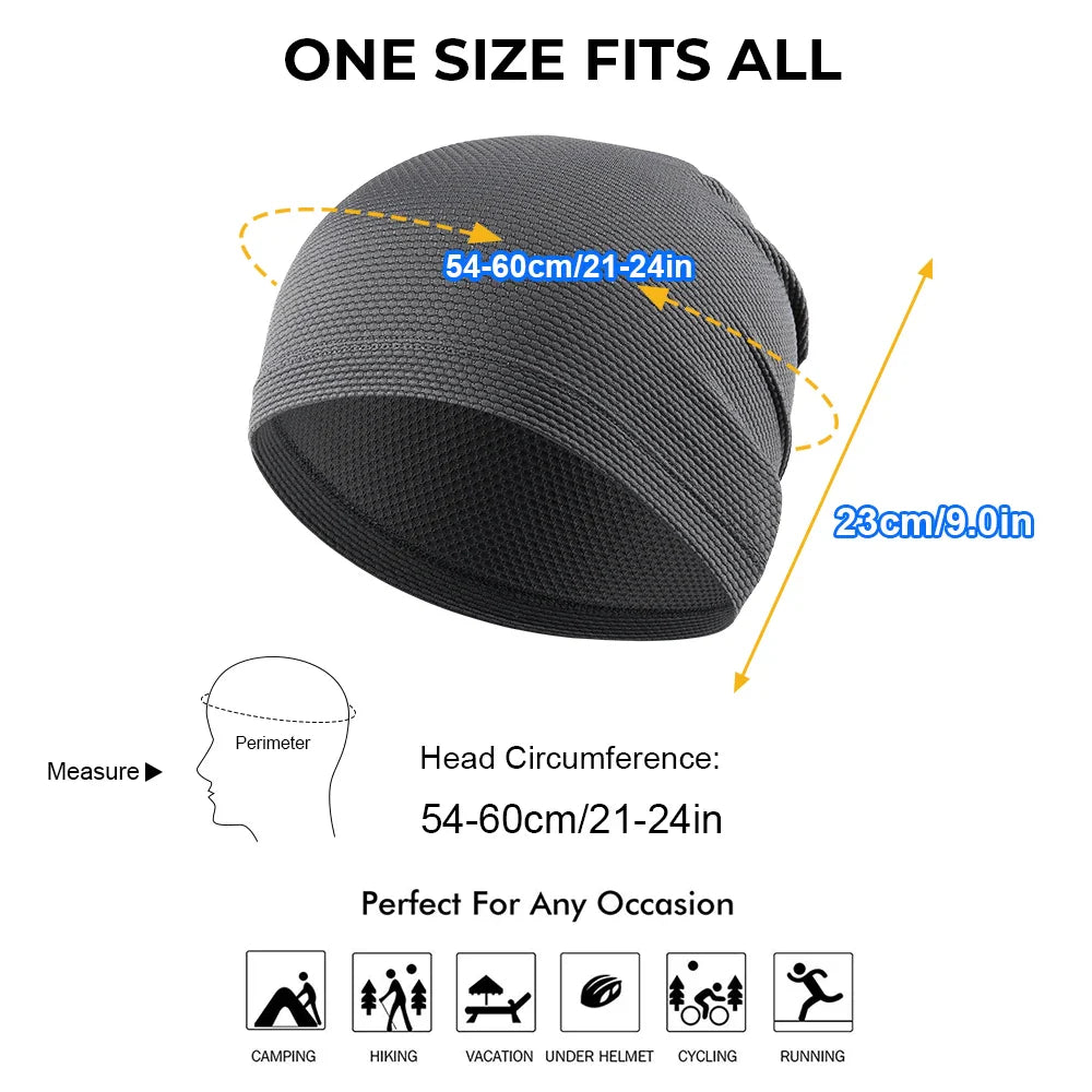 Cool Running Cap Fashion Bicycle Hat Cycling Sport Caps Headdress Headscarf