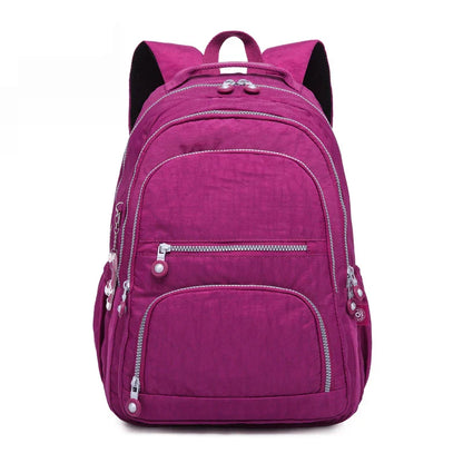 Aesthetic School Backpacks for Teenagers Girl 2024 Nylon Waterproof Travel BackPack Purse Women Laptop Bagpack Mochila