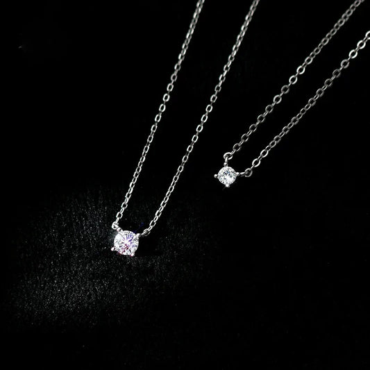 38+4.8cm Silver Necklace For Women Fine Silver 925 Jewelry Fashion Neck Minimalist Pendants 925 Silver Chains Woman