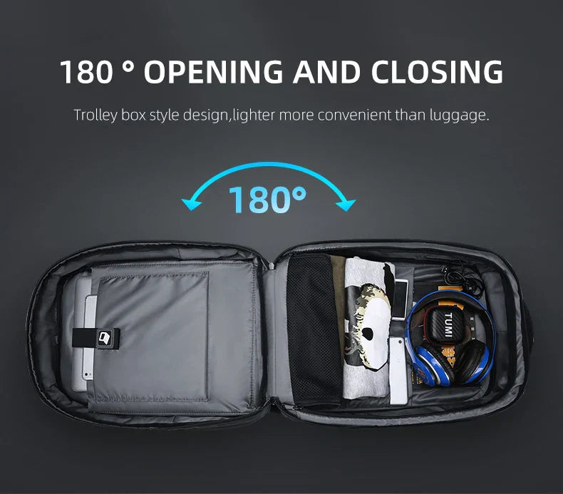 Brand Laptop Backpack Anti-theft Waterproof School Backpacks USB Charging Men Business Travel Bag Backpack New Design