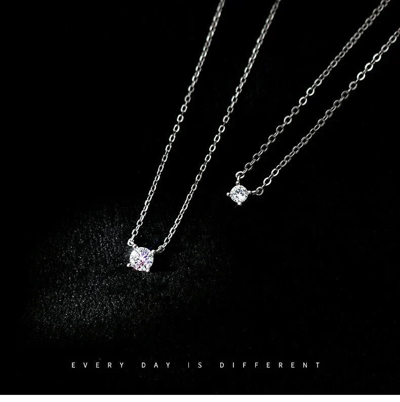 38+4.8cm Silver Necklace For Women Fine Silver 925 Jewelry Fashion Neck Minimalist Pendants 925 Silver Chains Woman