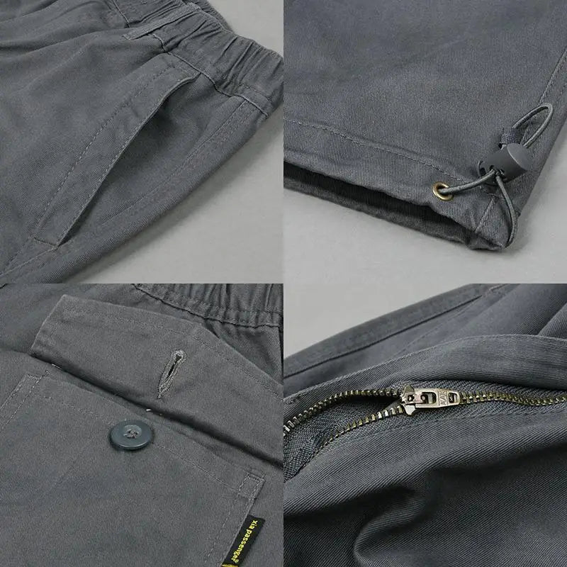 Big Size Men's Tactical Trousers Loose Casual Pants Running Overalls Men's Sweatpants Sports Hiking Outdoor Clothes Work Pants