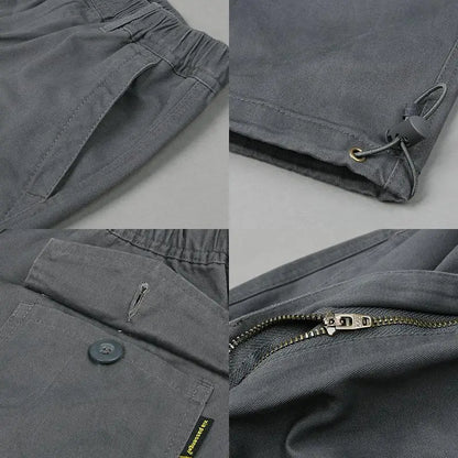 Big Size Men's Tactical Trousers Loose Casual Pants Running Overalls Men's Sweatpants Sports Hiking Outdoor Clothes Work Pants