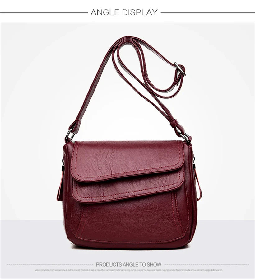 Luxury Designer Handbag High Quality Soft Leather Purses And Handbags Casual Shoulder Messenger Bags for Women 2022 New Sac