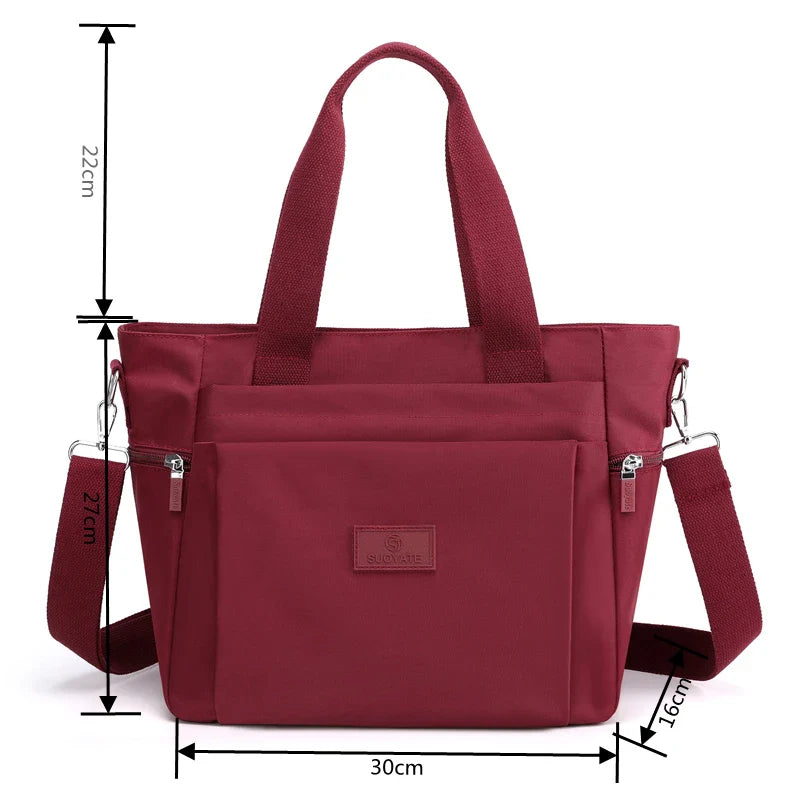 Womens Hand bags Designers Luxury Handbags Women Nylon Shoulder Bags Female Top-handle Bags Fashion Brand Handbags