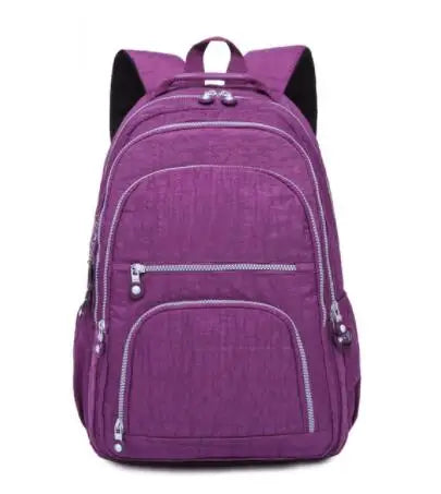 Aesthetic School Backpacks for Teenagers Girl 2024 Nylon Waterproof Travel BackPack Purse Women Laptop Bagpack Mochila