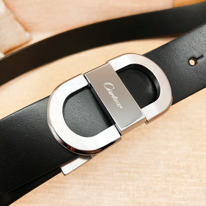 2026 Ciartuar official store new design belt high quality for men genuine leather first layer luxry buckle