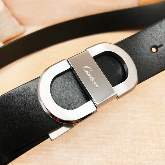 2026 Ciartuar official store new design belt high quality for men genuine leather first layer luxry buckle