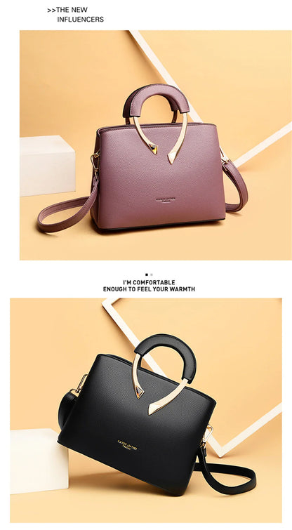 High Quality Leather Casual Tote Luxury Handbags Women Bags Designer Shoulder Crossbody Bags for Women 2024
