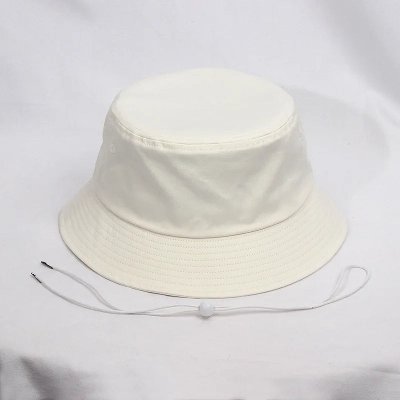 Pure cotton sun hat large size boonie cap women big size bucket hat men plus size fisherman hats 56cm 58cm 60cm 62cm 64cm