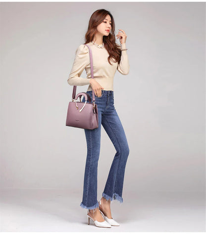 High Quality Leather Casual Tote Luxury Handbags Women Bags Designer Shoulder Crossbody Bags for Women 2024
