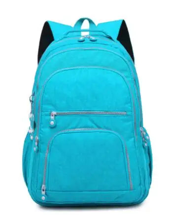 Aesthetic School Backpacks for Teenagers Girl 2024 Nylon Waterproof Travel BackPack Purse Women Laptop Bagpack Mochila