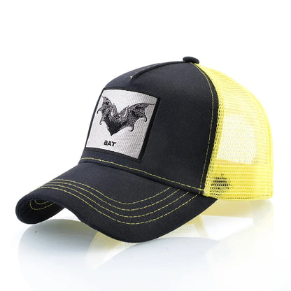 Baseball Cap With Bat Embroidery Four Seasons Snapback Trucker Caps Men Women Fashion Hip Hop Baseball Hat Outdoor Visor Caps