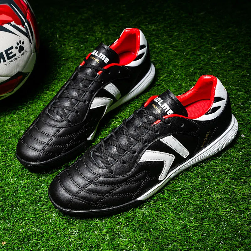 Soccer Shoes TF Football Boots Calf-Skin Cleats  Professional Futsal Original Football Training  Sneakers  ZX80011017