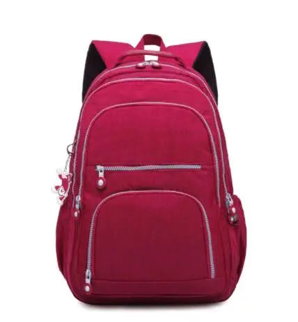 Aesthetic School Backpacks for Teenagers Girl 2024 Nylon Waterproof Travel BackPack Purse Women Laptop Bagpack Mochila