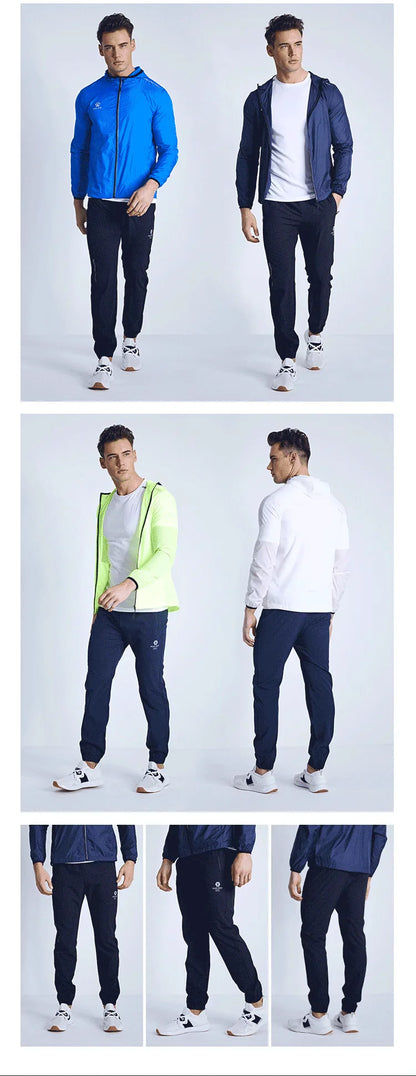Running Pants Men Sweatpants Sports Joggers Quick Drying Breathable Sportswear Training Summer Trousers Tracksuit 3991532