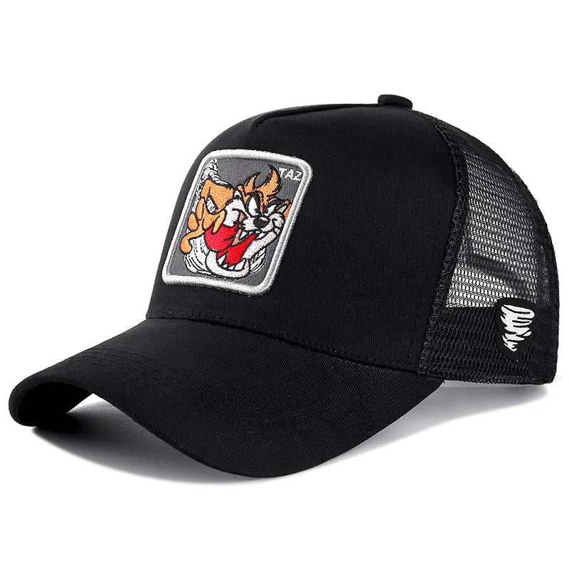 Anime Cartoon Snapback Cotton Baseball Cap Men Women Hip Hop Dad