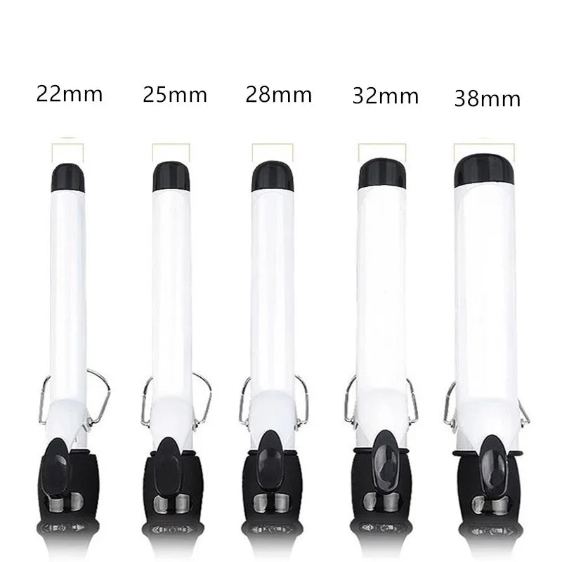 Professional 32mm 38mm LCD Display Hair Curler Adjustment Temperature Hair Curl Irons Curling Wand Roller Hair Styling Tools