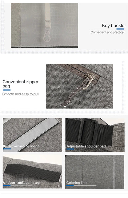 15 Inch Laptop Men Messenger Bag Fashion Travel Sling Shoulder Bag Men's Canvas Briefcase Male Crossbody Pack For Teenages