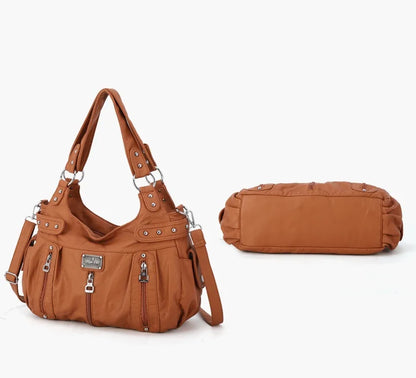 Winter Fashion Shoulder Bag for Women Soft PU Crossbody Handbg Large Capacity Messenger Bag Hobos Big Purse