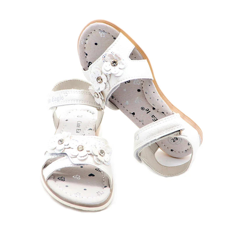Girls Sandals Brand Sandals Child Summer Cut-outs Rubber Leather School Sport Shoes Breathable Open Toe Casual Sandals Girls New