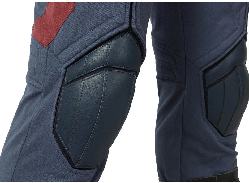 Captain Steven Rogers Cosplay Costume Adult Superhero Battle Uniform Costume Halloween Carnival Suits With Boots