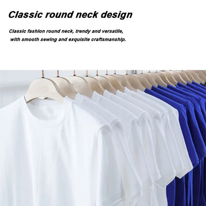 Summer Casual Men High Quality T-shirt 100%cotton Loose Funny Design Astronaut Printing for Men Top Cool Tshirt Male Tee Shirts