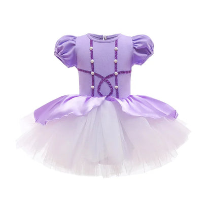 Girl Ballet Dancing Dress Party Fancy Sequined TUTU Dress Princess Girl Clothes Baby Girl Stage Shows Party Costumes