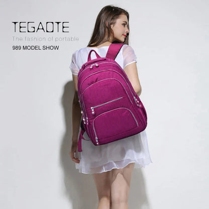 Aesthetic School Backpacks for Teenagers Girl 2024 Nylon Waterproof Travel BackPack Purse Women Laptop Bagpack Mochila