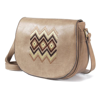 Fashion Shoulder Bag Vintage Women Handbag Purse Embroidery Messenger Bag Quality Small Bag for Girls Crossbody Bag