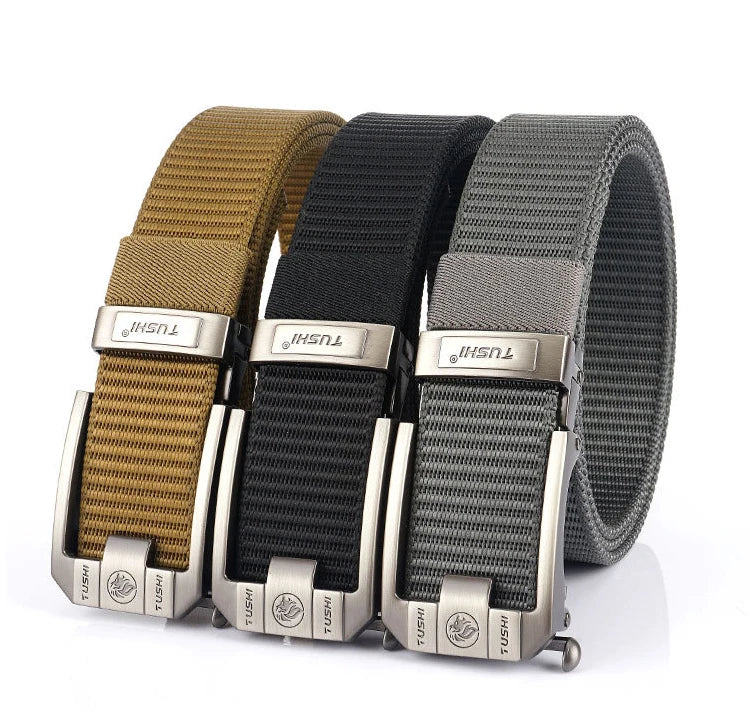 Tactical Belt Nylon Military Army belt Outdoor Metal Buckle Police Heavy Duty men's Training Hunting Belt