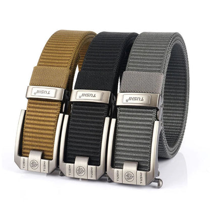 Tactical Belt Nylon Military Army belt Outdoor Metal Buckle Police Heavy Duty men's Training Hunting Belt