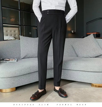Support Customization of One Item Summer Men's Casual Trend Straight Leg Pants Fashionable and Cool Men's Loose Pants