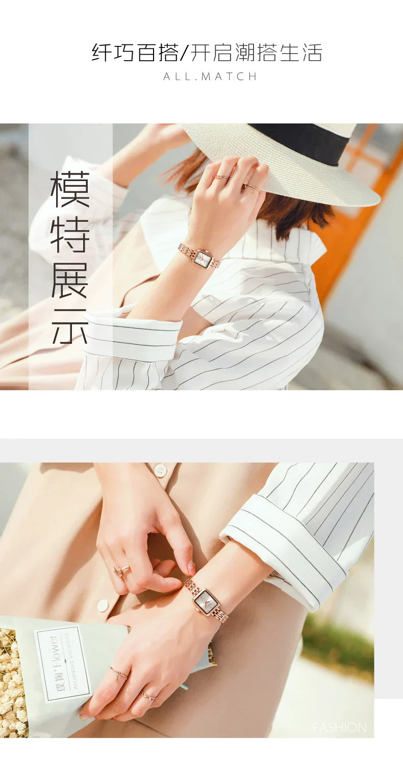 Top Julius Mini Lady Women's Watch Japan Quartz Elegant Fashion Hours Clock Dress Bracelet Chain School Girl's Birthday Gift
