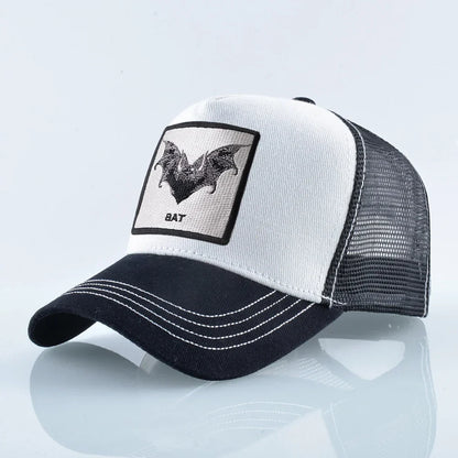 Baseball Cap With Bat Embroidery Four Seasons Snapback Trucker Caps Men Women Fashion Hip Hop Baseball Hat Outdoor Visor Caps