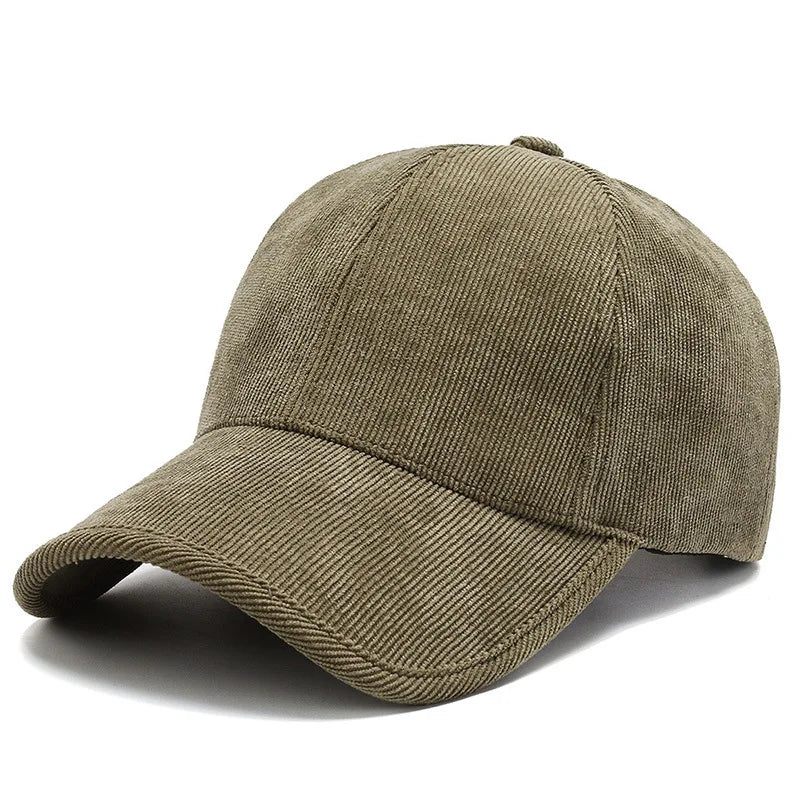 Trendy Army Green Corduroy Baseball Caps For Men Luxury Brand Women Hat Yellow Streetwear Hip Hop Cap Bone Masculino 2026