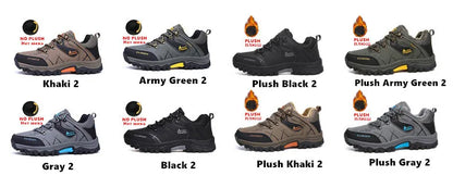 Men Winter Snow Boots Waterproof Leather Sneakers Super  Warm Men's Boots Outdoor Male Hiking Boots Work Shoes Size 39-47