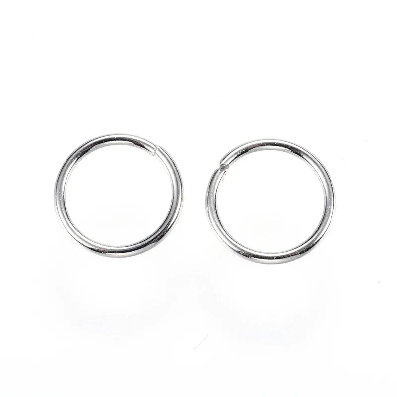 304 Stainless Steel Jump Rings Close Unsoldered Jump Rings for Jewelry Accessories Lovers 4mm 5mm 6mm 7mm 8mm 9mm 10mm