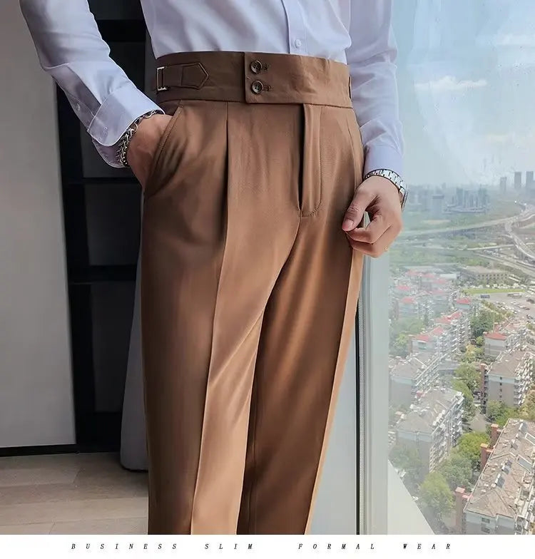 Support Customization of One Item Summer Men's Casual Trend Straight Leg Pants Fashionable and Cool Men's Loose Pants